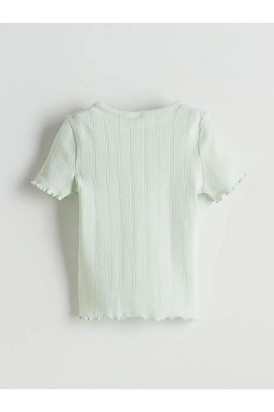 LC Waikiki Tricou pentru fetiță cu gât