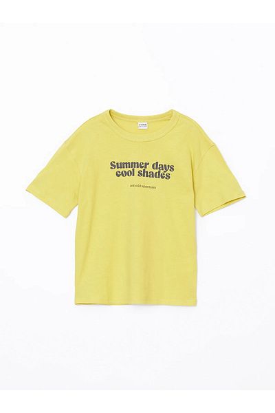 LC Waikiki California Printed Boys' T-Shirt Set of 2