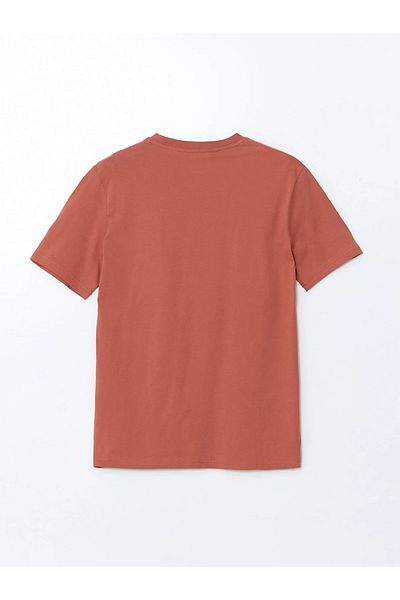 LC Waikiki Crew Neck Printed Combed Cotton Men's T-Shirt
