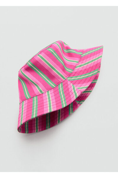 MANGO Woman Tokalı desenli şapka