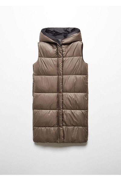MANGO Vestă pentru femei Smoked 57078265