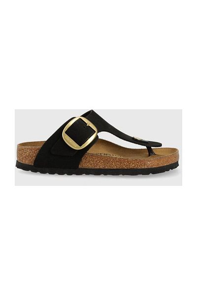 Birkenstock Pantofle Gizeh Big Buckle NU 1024019 -Černá