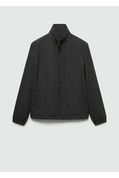 MANGO Ανδρικό μπουφάν Charcoal Color 77005967