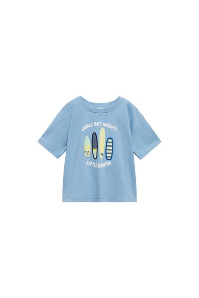 MANGO Baby Boy Blue T-Shirt