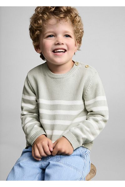 MANGO Baby Boy Water Color Sweater