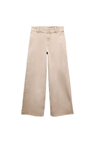 MANGO Pantaloni de damă Sand 67040298