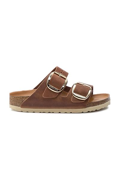 Birkenstock Arizona Big Buckle Cognac-Hausschuhe