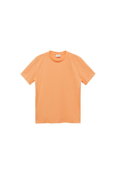 MANGO Woman Πορτοκαλί ανδρικό μπλουζάκι 77070606