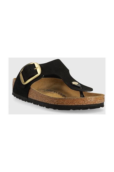 Birkenstock Pantofle Gizeh Big Buckle NU 1024019 -Černá