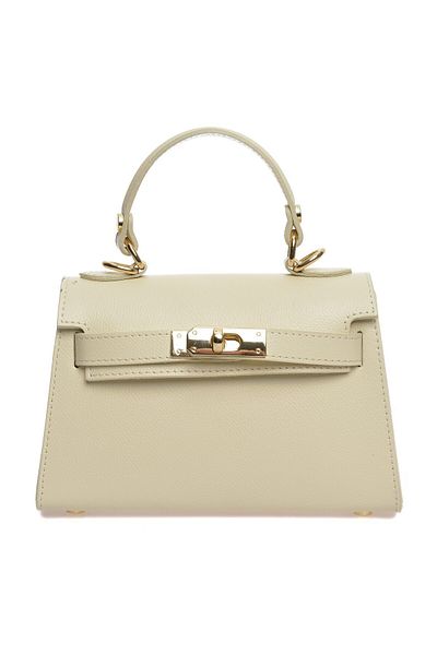 Carla Ferreri Geantă crossbody
100% piele de vacă
Închidere cu cataramă metalică frontală
Buzunar interior cu fermoar
Dimensiuni: 14.5x19x7