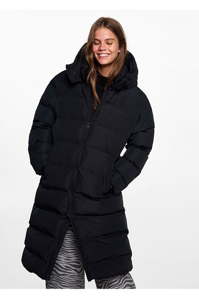 MANGO Black Girl's Coat 77005633