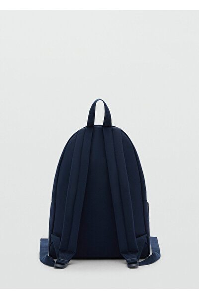 MANGO Woman Erkek Çocuk Lacivert Sırt Çantası