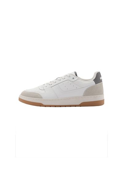 MANGO Białe trampki męskie 77080592