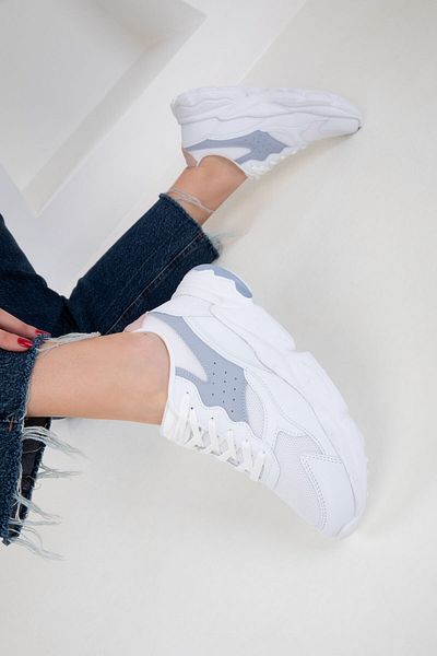 SOHO White-Blue-Powder Women's Sneaker 20592