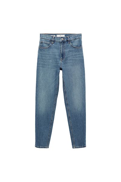 MANGO Γυναικεία τζιν σε μεσαίο τζιν χρώμα 77190601