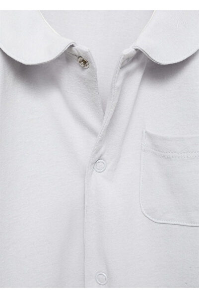 MANGO Unisex Bebek Mavi Pijama Altı