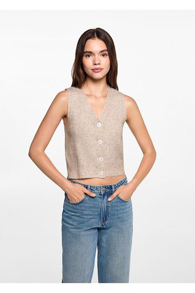 MANGO Sand Girl Vest 77094781