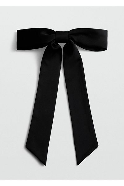 MANGO Schwarzes Damen-Haarband 77060645