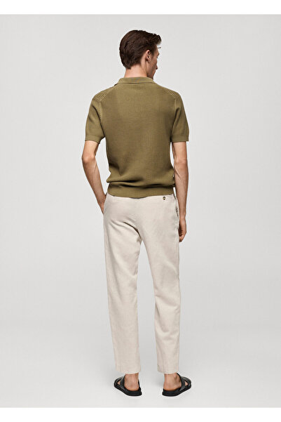 MANGO Woman Natürel Erkek Pantolon 77010569