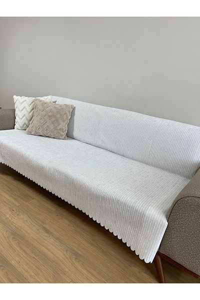 Faiend Canapea din catifea cu baza anti-alunecare din burete - husa canapea extensibila husa scaun