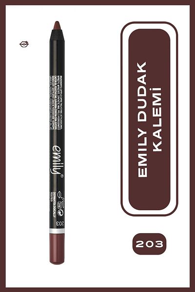 Golden Rose Emily Long Lasting Lip Pencil No: 203 - Lip Liner X5