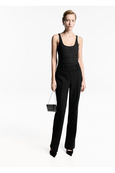 MANGO Woman Black Women's Body 77099057