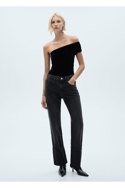 MANGO Woman Black Women's Body 77099060