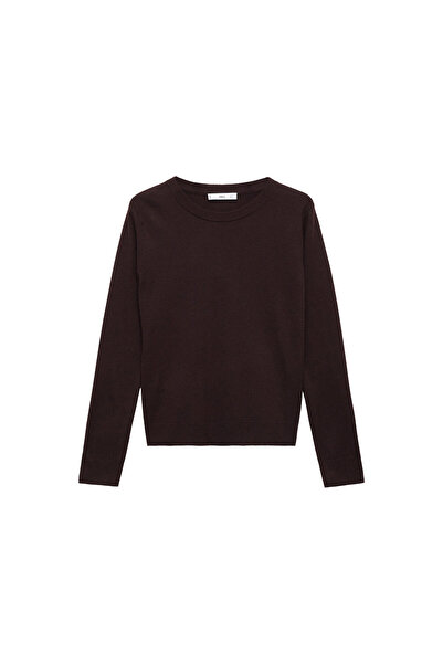 MANGO Çikolata Kadın Kazak 87080432