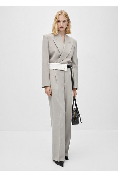 MANGO Woman Tas Women's Trousers 77016357