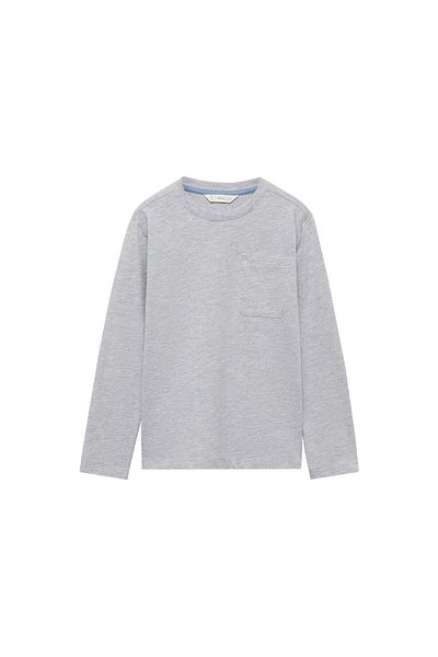 MANGO Boy's Metal Gray T-Shirt