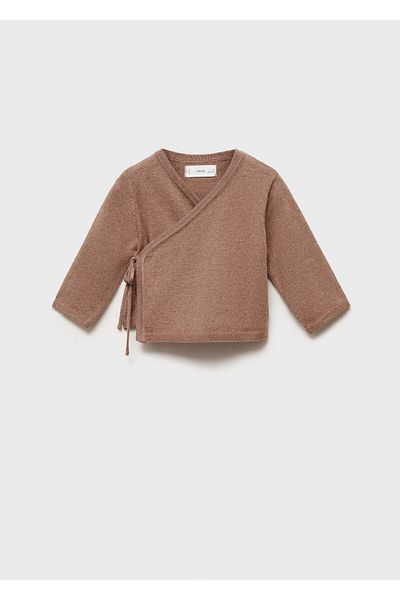 MANGO Unisex Baby Mole Gray Sweater