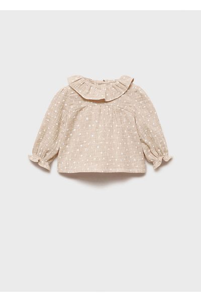 MANGO Baby Girl Sand Blouse