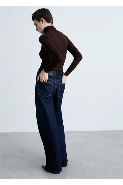 MANGO Chocolate Women's Sweater 87030441