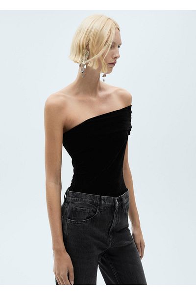 MANGO Woman Black Women's Body 77099060