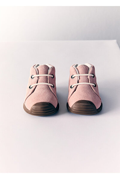 MANGO Woman Pembe Kız Bebek Sneaker 77045153