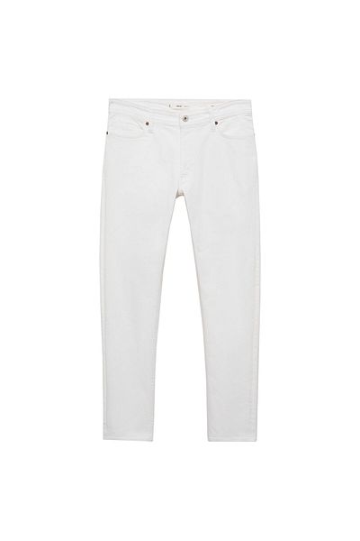 MANGO White Men's Jeans 77010597