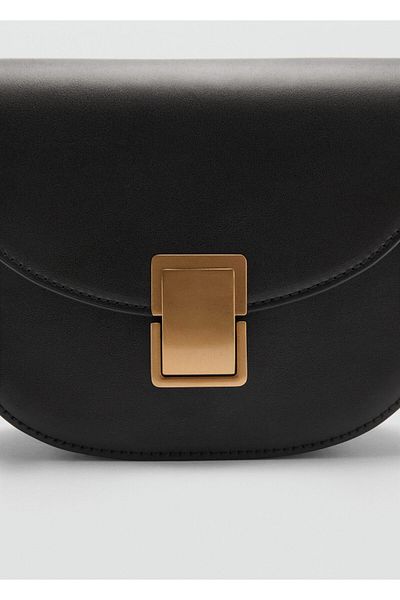 MANGO Black Girl's Shoulder Bag 77056720
