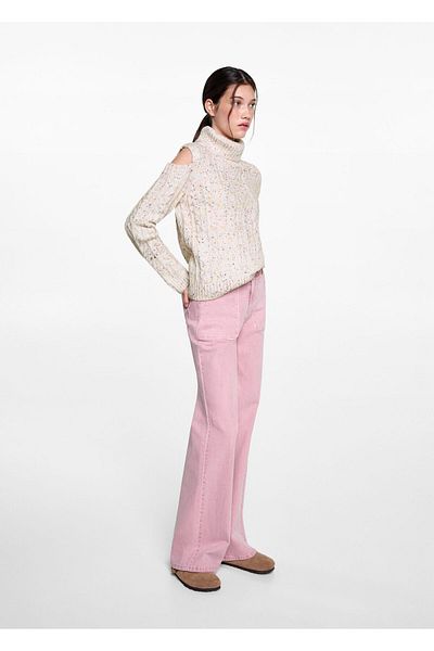 MANGO Natural Girl's Sweater 77056737