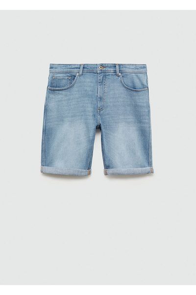 MANGO Blaue Herrenshorts und Bermudas 77060576