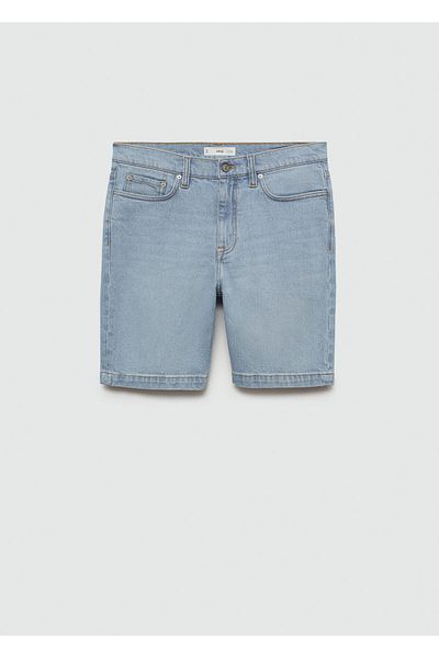 MANGO Blaue Herrenshorts und Bermudas 77040597
