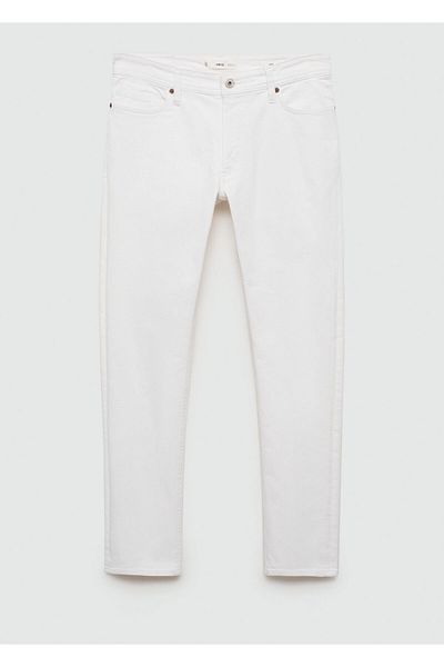 MANGO White Men's Jeans 77010597