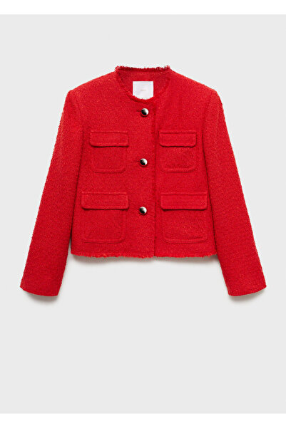 MANGO Woman Kırmızı Kadın Ceket 77074067