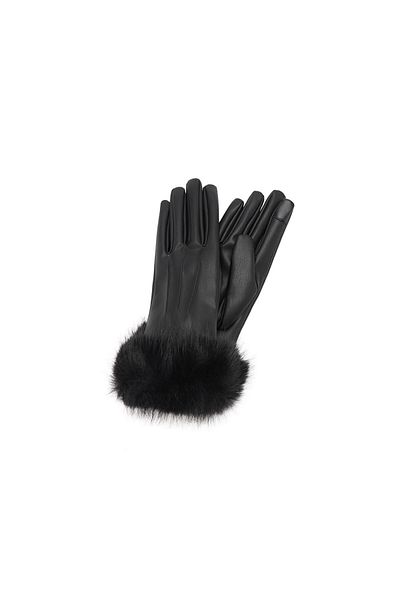 MANGO Schwarze Damenhandschuhe 77017660