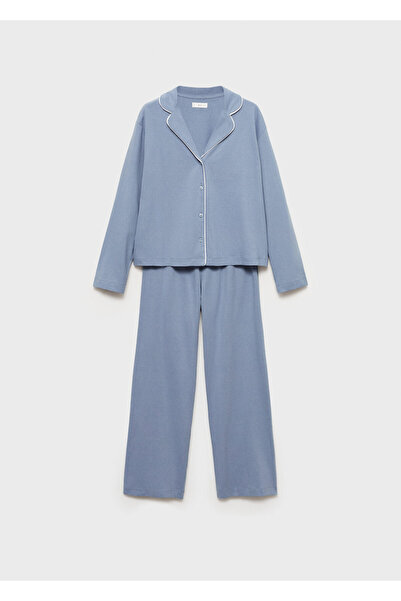 MANGO Woman Mavi Kız Çocuk Pijama Altı 77096735