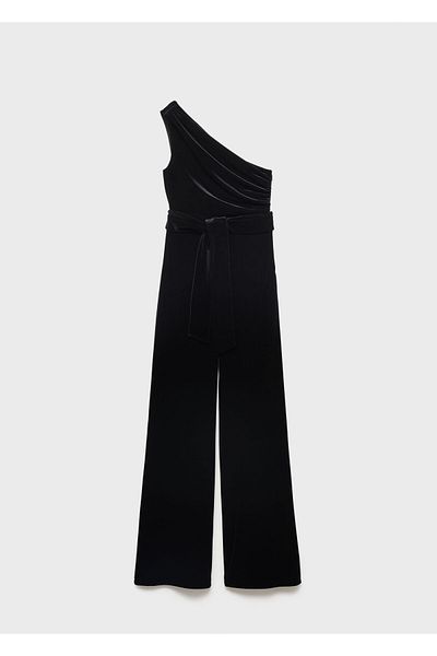 MANGO Black Women's Jumpsuit 77098267