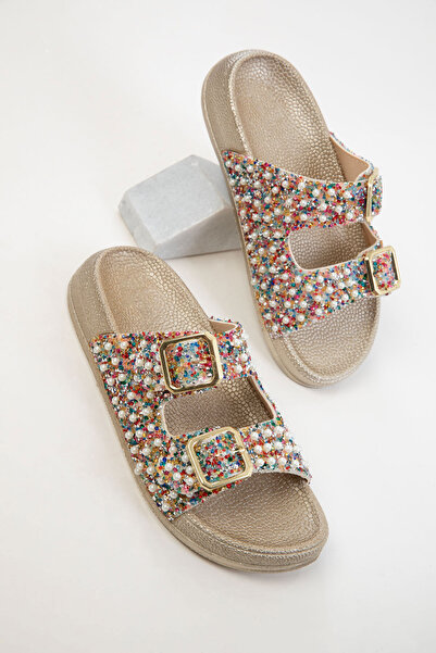 SOHO Arany-Multi női papucs 20627