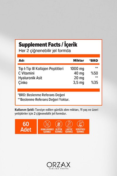 DAY2DAY Koliyogermin Let's Warm up 60 Pìece Gel Form 8697595876275