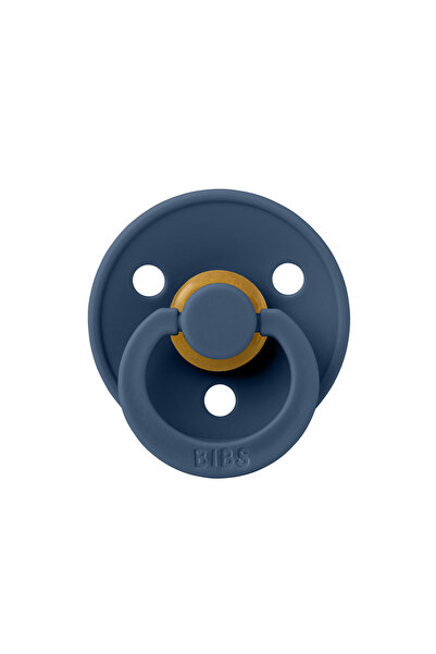 Bibs Colour Kauçuk Emzik - Steel Blue 0-6 Ay