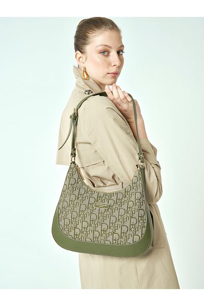 Pierre Cardin Khaki Women's Shoulder Bag 05Po25Y2037