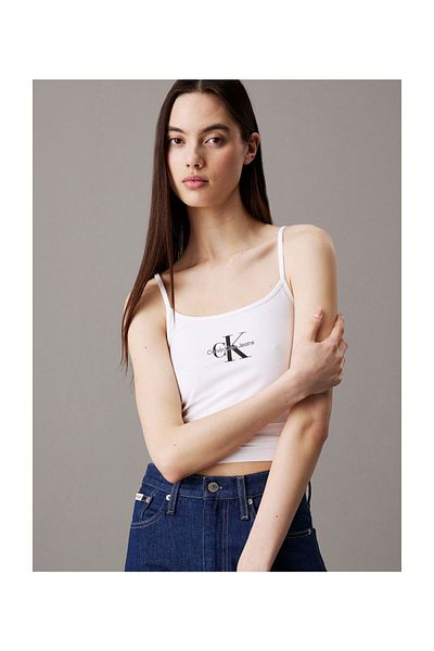 Calvin Klein Tílko Monologo Strappy - Stylový a pohodlný design